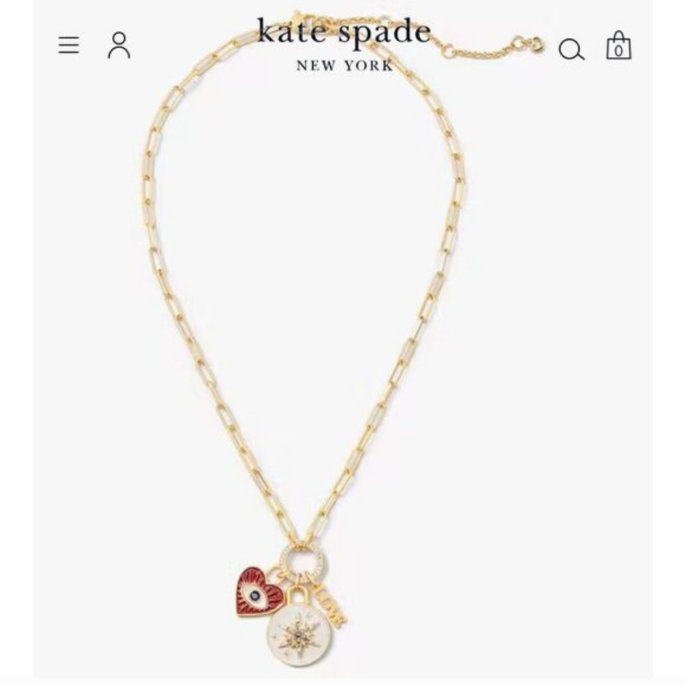 Kate Spade NWT necklace - LikeMagic charm pendant necklace